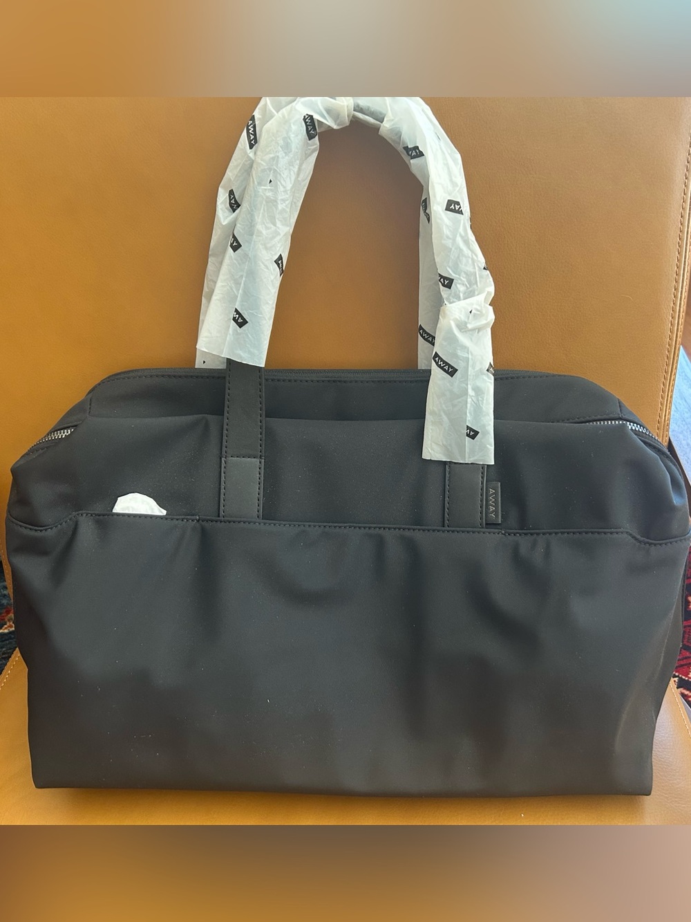 NWT Away Black Travel Tote Bag